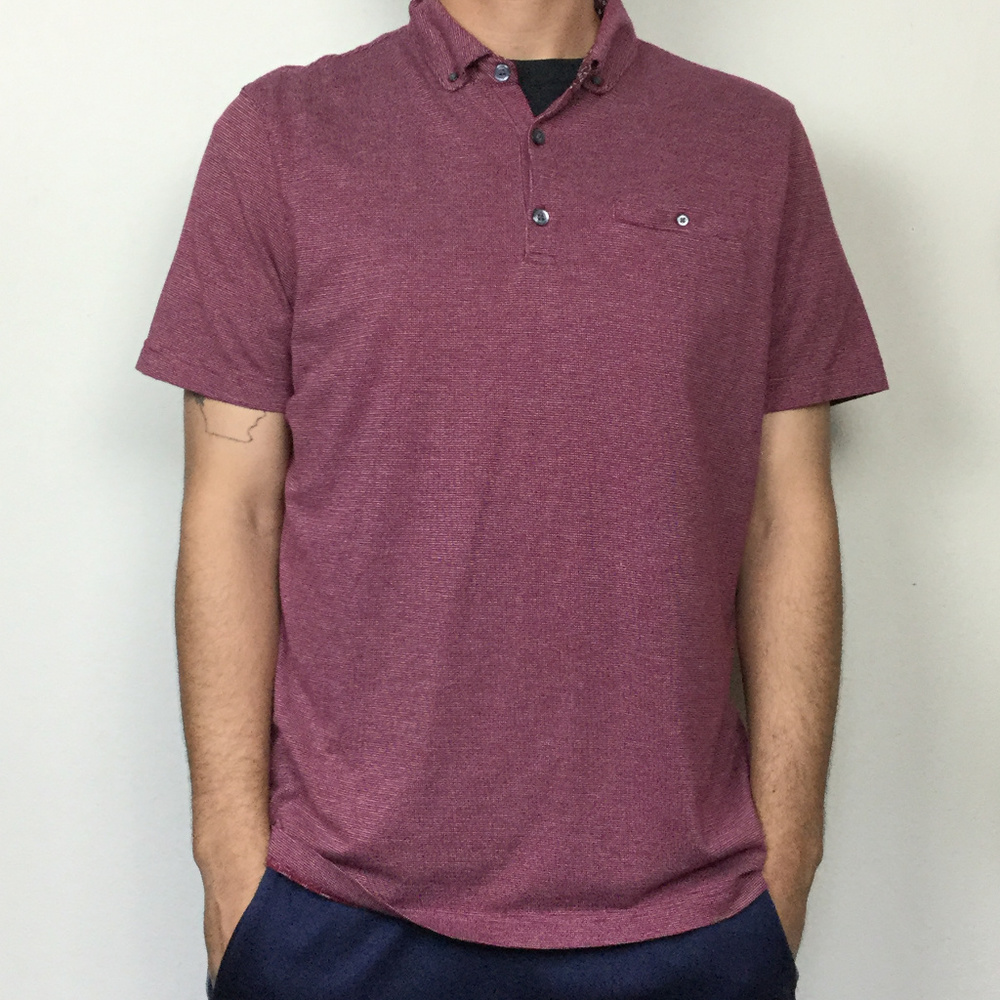 Banana Republic Luxury Touch XL Polo Shirt